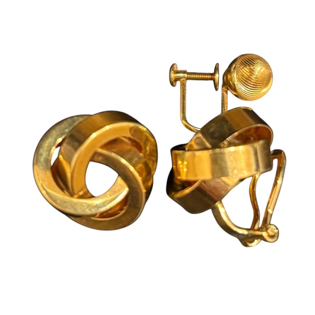 K18 イヤリング 石なし 18金 アクセサリー