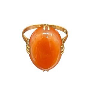 K18 リング 石あり 18金 アクセサリー