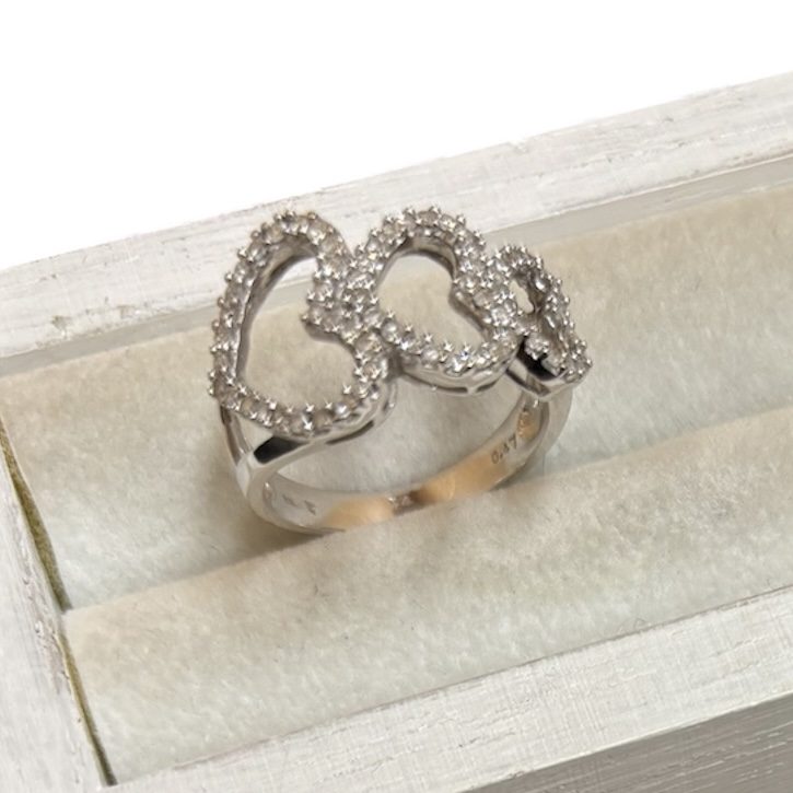 K18 18金 金 メレダイヤ ゴールド リング アクセサリー ジュエリー 貴金属