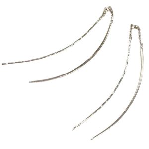 【K14WG(14金)ホワイトゴールド　イヤリング/貴金属・アクセサリー・メンズ・レディース】