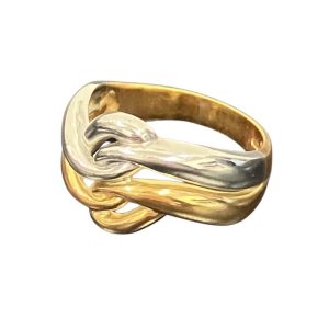 【リング 指輪】K18 18金 750/Pt900 プラチナ900 コンビ