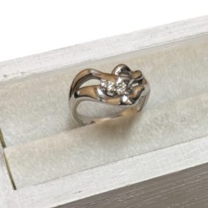 Pt900 プラチナ メレダイヤ リング アクセサリー ジュエリー 貴金属