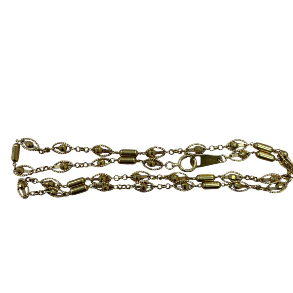 K18 18金 750 ネックレス 石なし