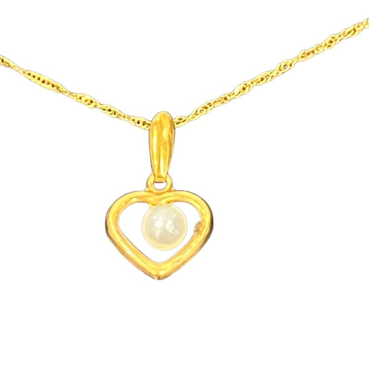 【真珠(パール) ネックレス】K18 18金 750