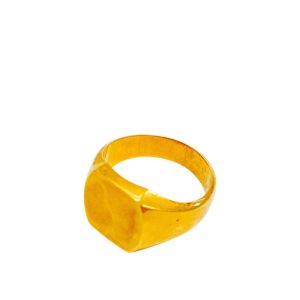 K18 印台リング 18金