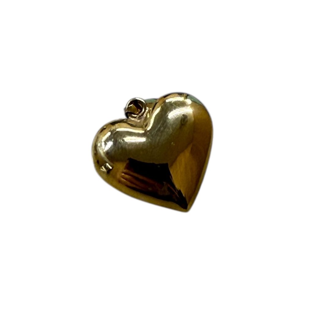 K18 ハート形トップ アクセサリー（18金）
