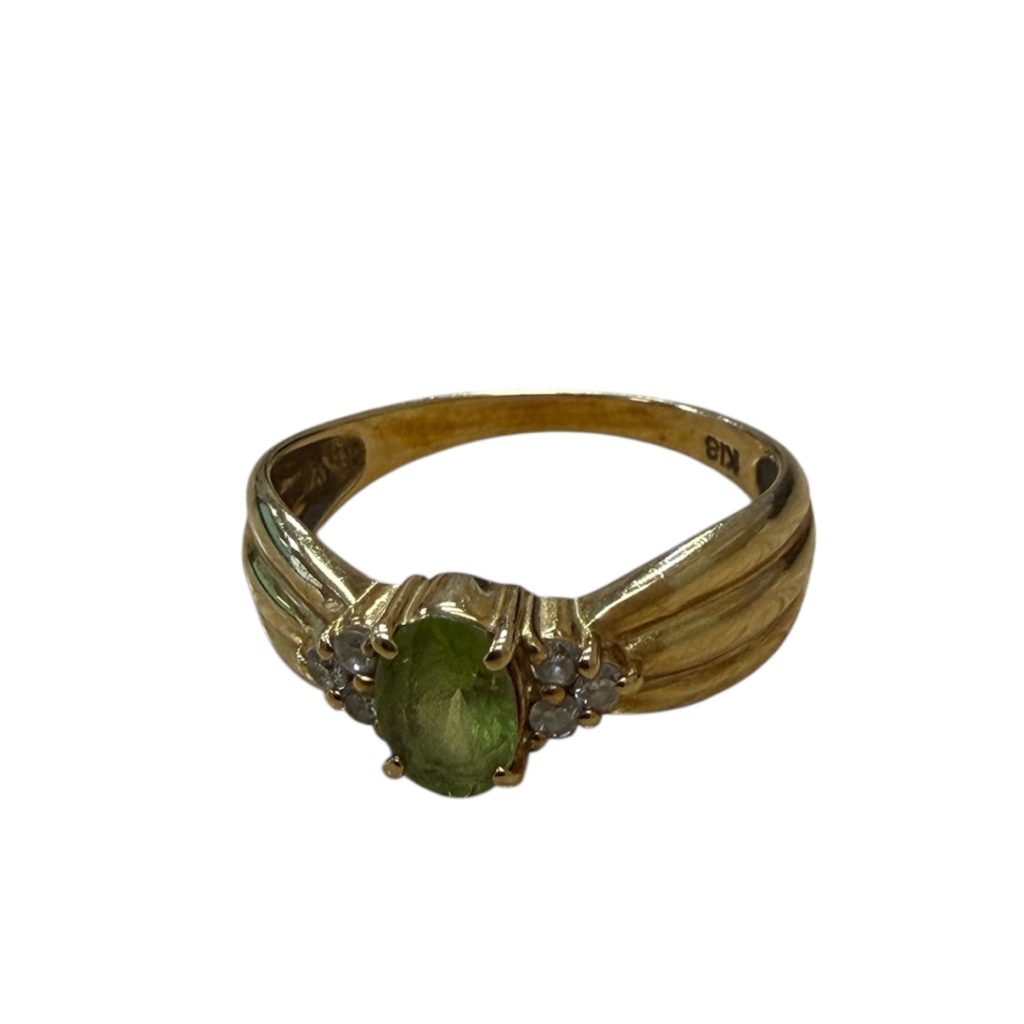 K18 18金 750 リング 指輪 石あり