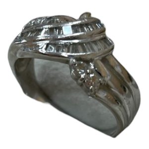 Pt900 メレダイヤリング