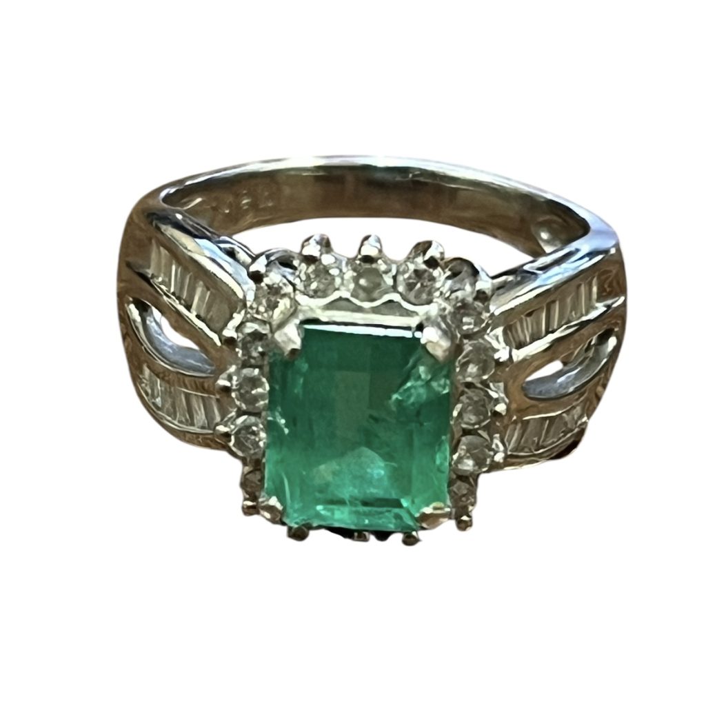 Pt900 (プラチナ900)　石付　リング