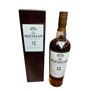 マッカラン12年 シェリーオーク 旧ボトル 700ml 箱付き