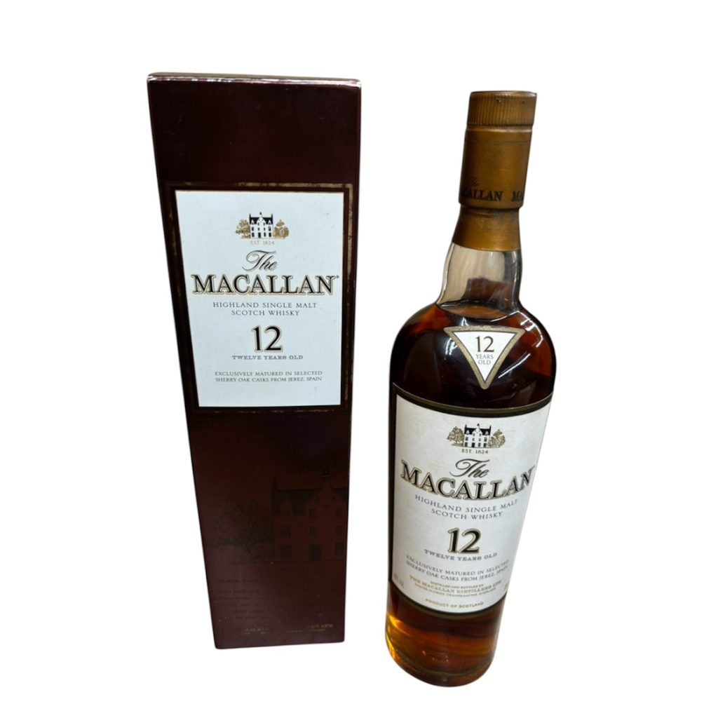 マッカラン12年 シェリーオーク 旧ボトル 700ml 箱付き
