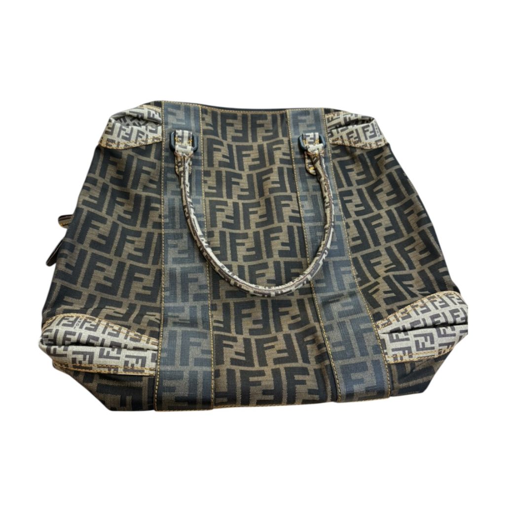 FENDI フェンディ ズッカ ハンドバッグ 2384-8BL096-WD4-078
