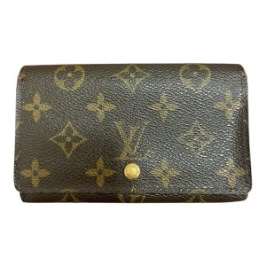 Louis Vuitton モノグラム ポルト モネ・ビエ トレゾールの二つ折り財布