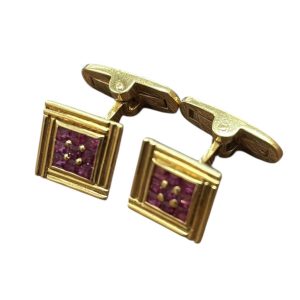 K18 18金 ルビー カフス　おまとめ　東根市