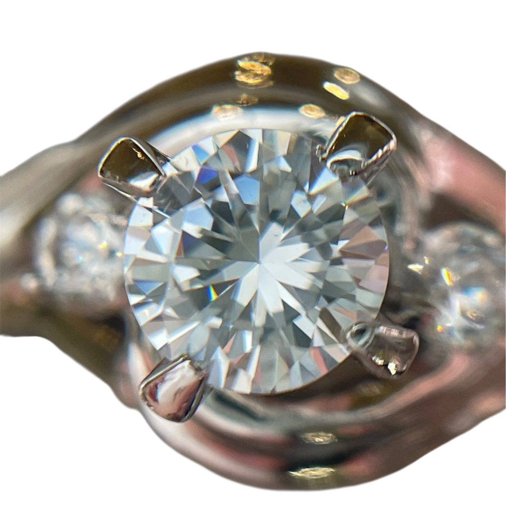 Pt900 ダイヤモンド リング