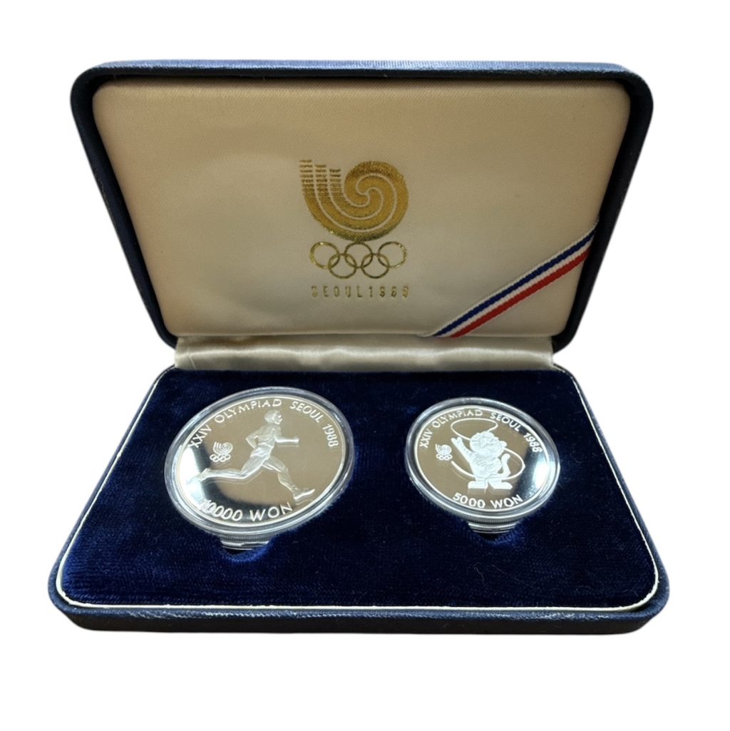 1988年ソウルオリンピック 記念硬貨セット