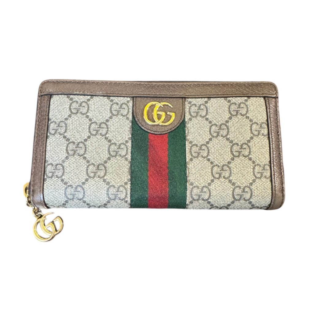 GUCCI グッチ オフィディア GGスプリーム ジップアラウンドウォレット