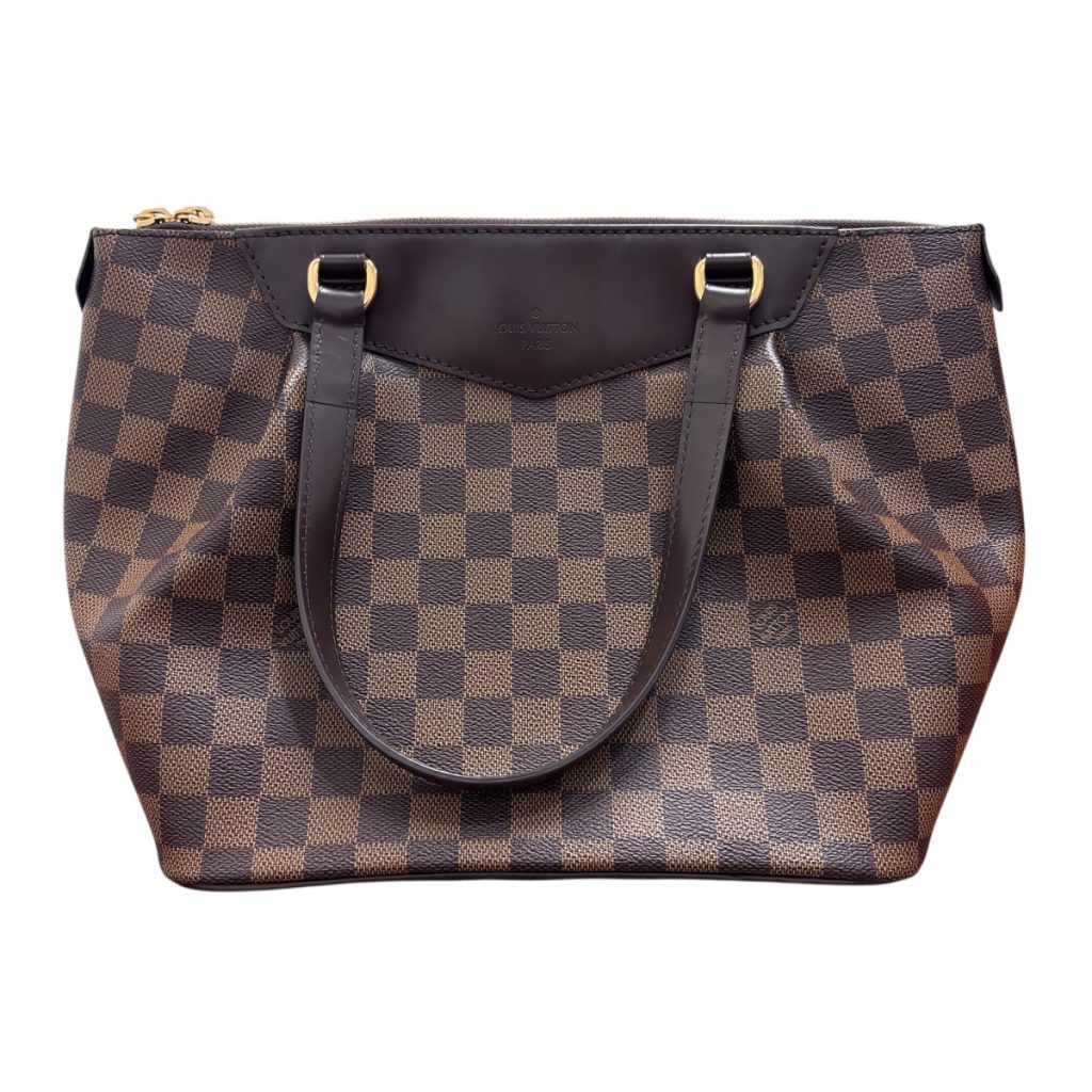 ルイ・ヴィトン ダミエ・エベヌ オデオン・トート PM