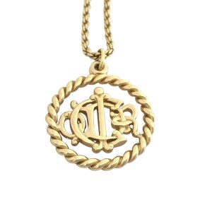 Christian Dior クリスチャン ディオール ネックレス　ブランド メッキ アクセサリー