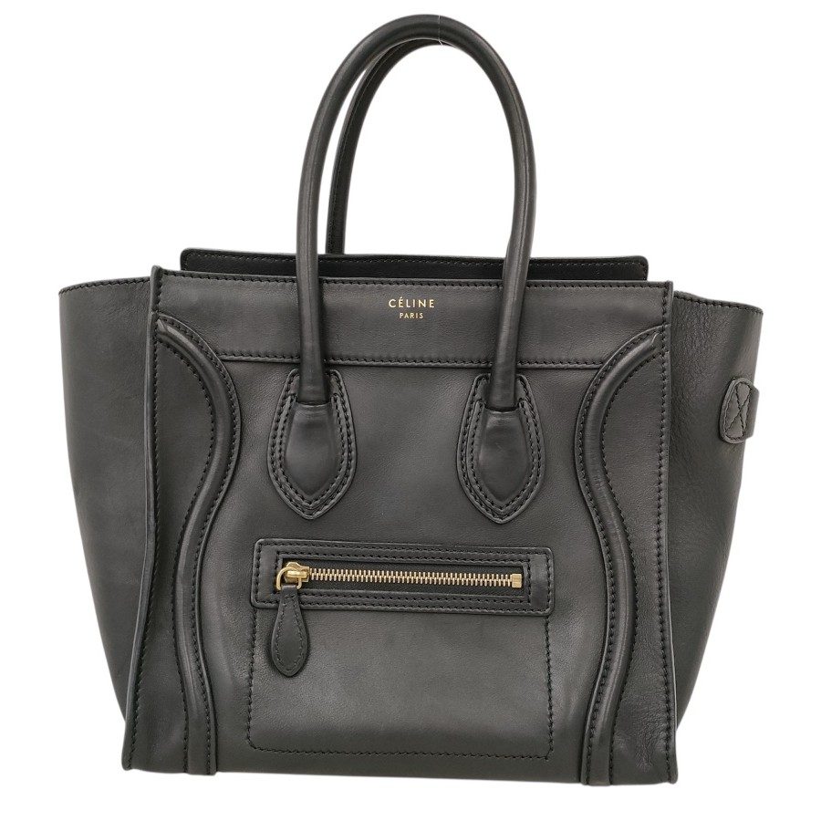 CELINE セリーヌ ラゲージ ハンドバッグ　マイクロショッパー
