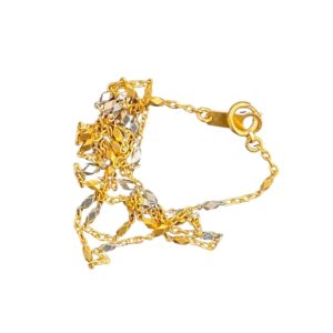 K18 Pt850 コンビブレスレット