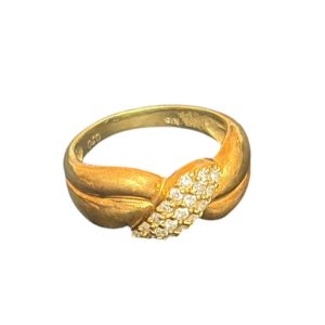 K18　メレダイヤリング