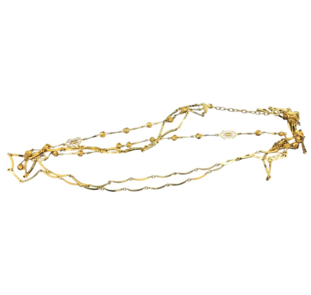 K18（18金）ネックレス　札幌市　白石区　菊水