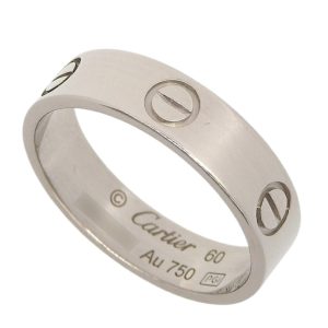 カルティエ ホワイトゴールドリング 高価買取｜恵庭市【買取専門店さすがやマックスバリュ恵庭店】