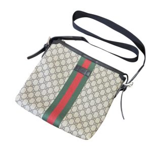 GUCCI グッチ GG スプリーム メッセンジャー ショルダーバッグ