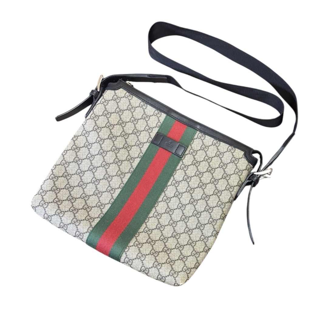 GUCCI グッチ GG スプリーム メッセンジャー ショルダーバッグ
