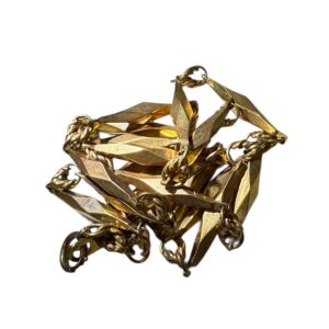 【函館市 買取実績】K18 ネックレス ひし形クロスチェーン 高価買取