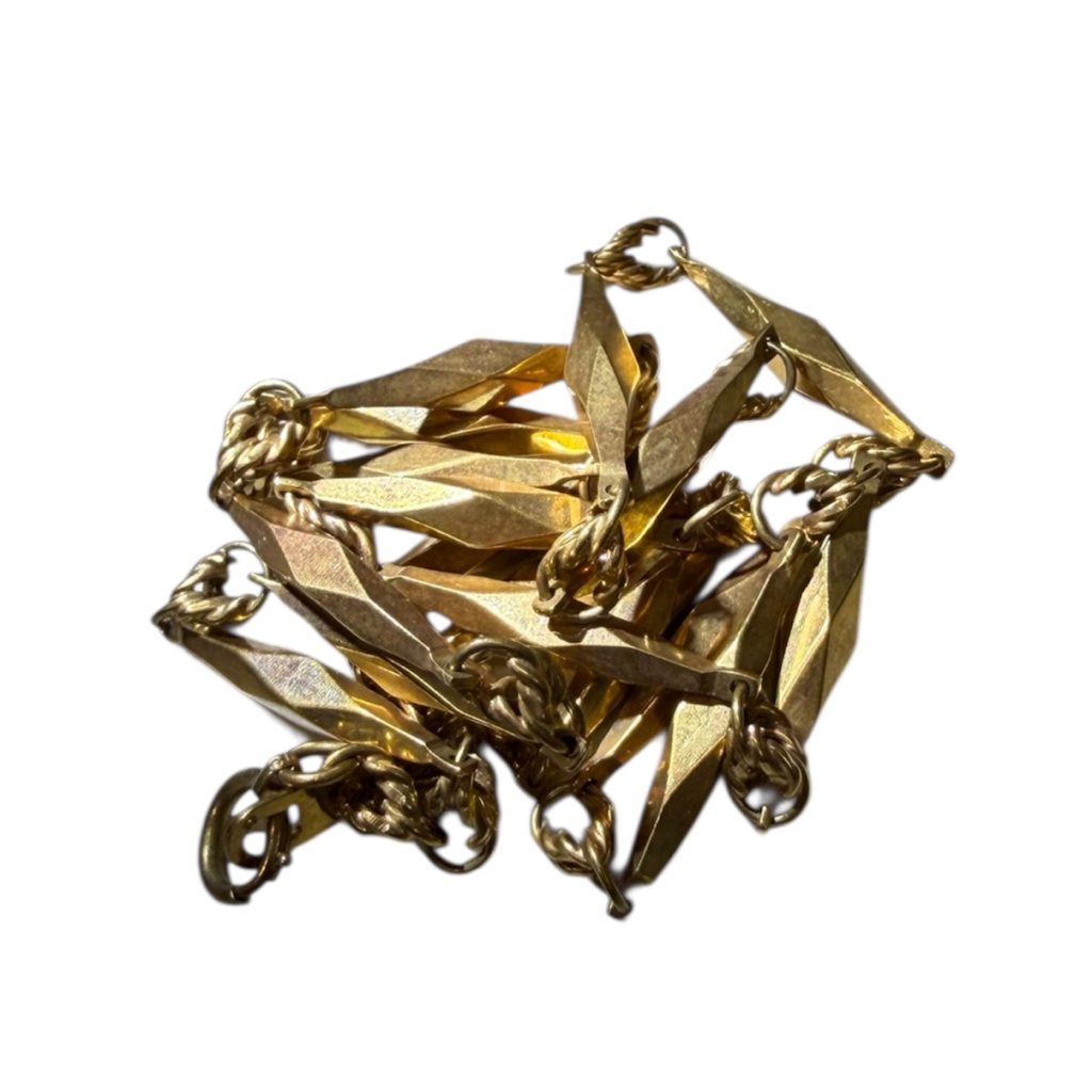 【函館市 買取実績】K18 ネックレス ひし形クロスチェーン 高価買取