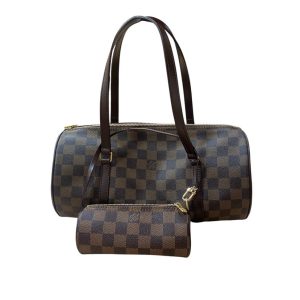 LOUIS VUITTON ルイヴィトン ダミエ・エベヌ パピヨン30 GM ハンドバッグ