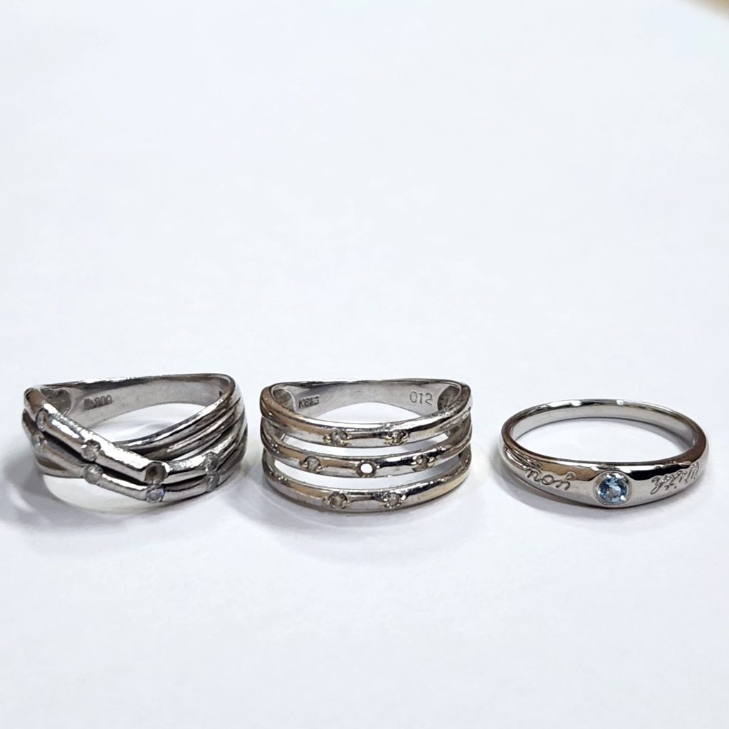 プラチナ900 (Pt900) 18金ホワイトゴールド (K18WG) リング ジュエリー 指輪 | 根室市西浜町