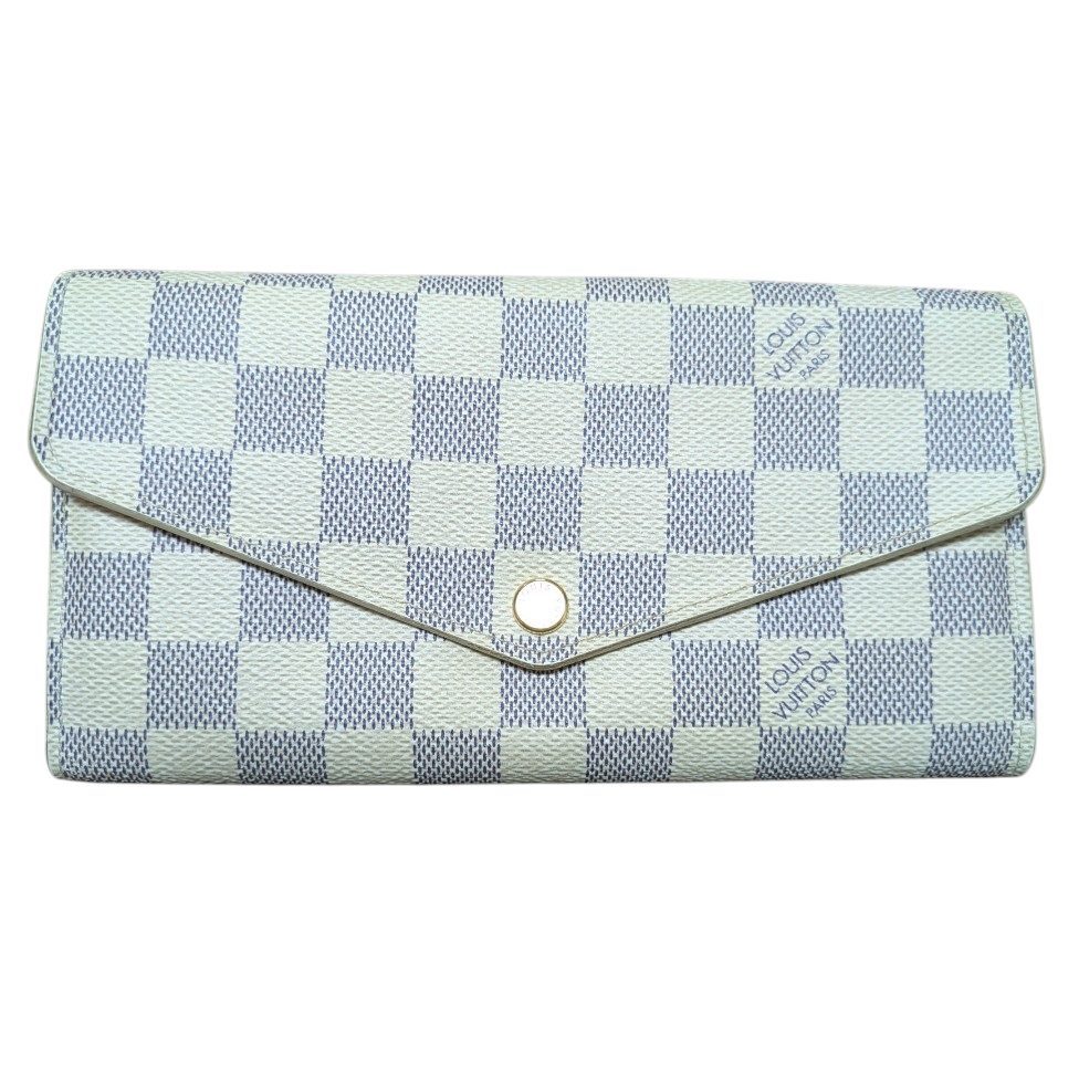 LOUIS VUITTON ルイヴィトン ダミエアズール ポルトフォイユ・サラ