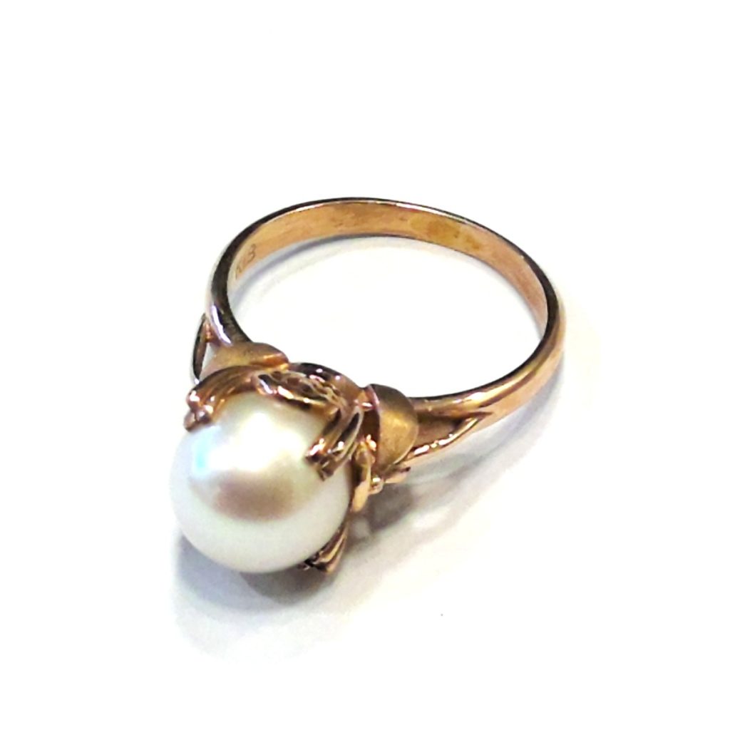 K18 パールリング