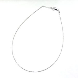 K18WG ネックレス