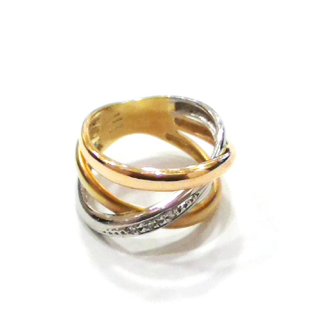 K18/Pt900 コンビリング