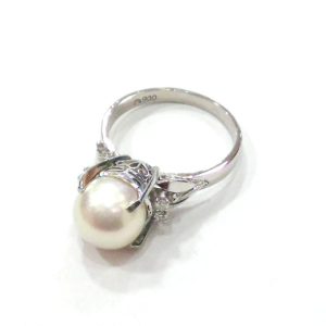 Pt900 パールリング