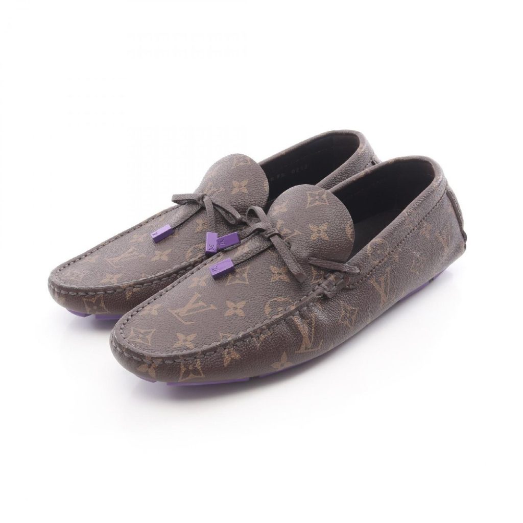 ルイ・ヴィトン ドライバーライン モノグラム ブランドオフ LOUIS VUITTON ローファー  メンズ