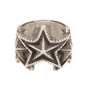 CODY SANDERSON コディサンダーソン リング シルバー サイズ:19号 | スリー インターロッキング スター リング(3 interlocking Star)