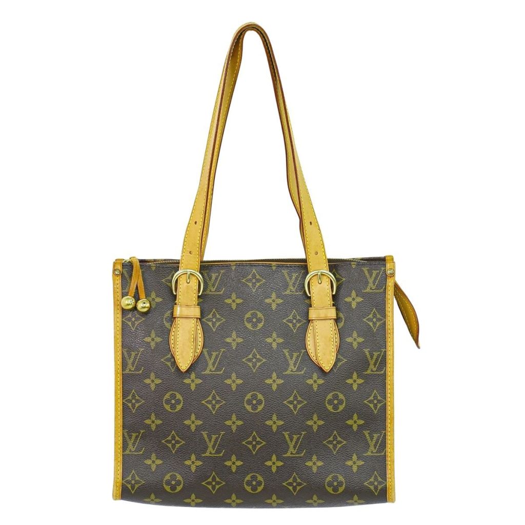 ルイヴィトン LOUIS VUITTON LV ポパンクールオ モノグラム ショルダーバッグ トートバッグ ブラウン M40007