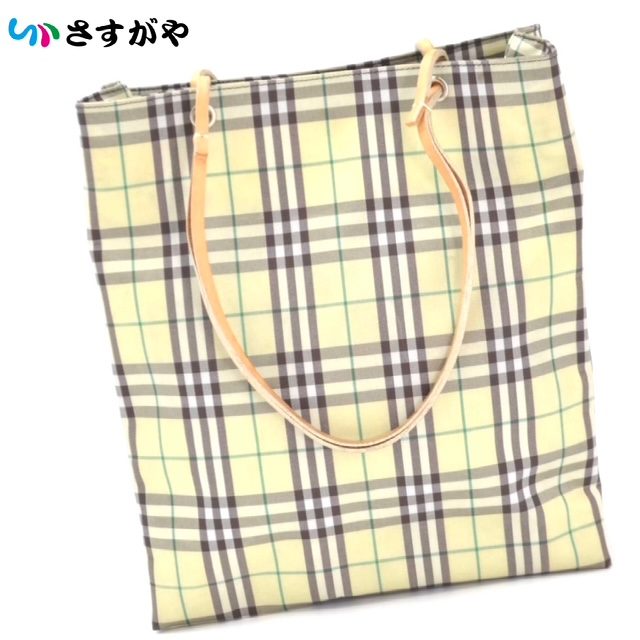 BURBERRY バーバリー ノバチェック トートバッグ ブランドバッグ
