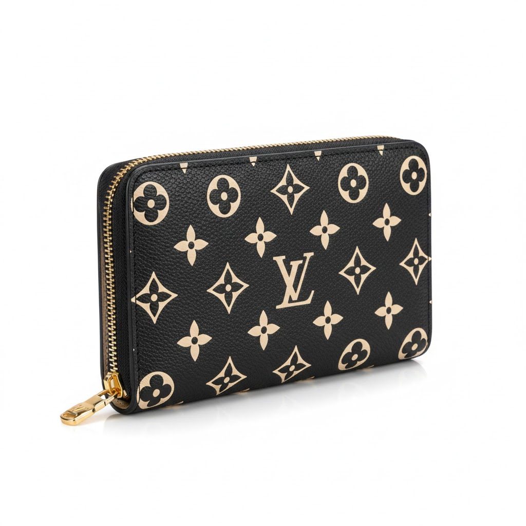 ルイヴィトン バイカラー モノグラム・アンプラント ジッピー・ウォレット