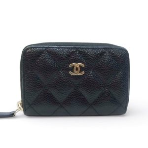 シャネル キャビアスキン コインケース