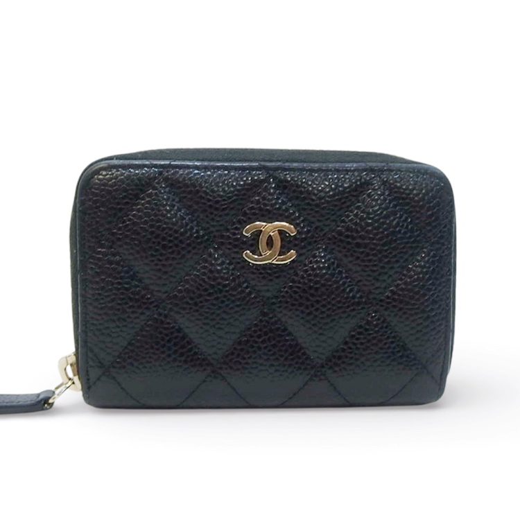 シャネル キャビアスキン コインケース