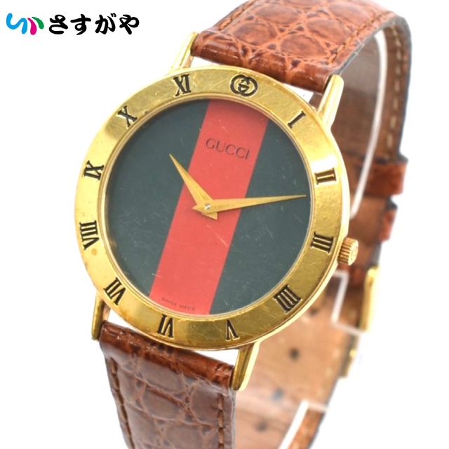 GUCCI グッチ シェリーライン 時計 年代物 ブランド腕時計