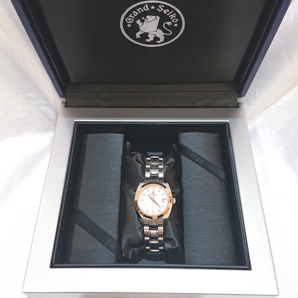 グランドセイコー エレガンス 白蝶貝 クオーツ 腕時計
