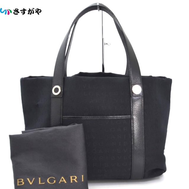 BVLGARI ブルガリ ロゴマニア トート バッグ ブランド