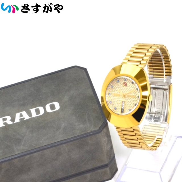 RADO ラドー ダイアスター デイデイト オートマ ゴールドカラー ダイヤモンド